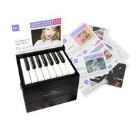 Fiorky Taylor Piano Calendar 2025 Desk Calendar, Playable 15 Keys Piano Calendar 2025 With 52 Weeks Of Music Sheets In 27 Cards, Mini Piano Calendar Gifts for Fans Friends