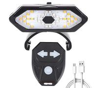 Fiorky Turn Signal Lamp for M365 Pro2 MI 4 Scooter Taillights Smart Wireless Remote Control Waterproof LED Warning Lamp