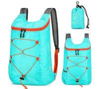 Fiorky Ultra Lightweight Foldable Backpack: 10L Portable Backpack Mountaineering Bag For Men Women, Splashproof Travel Daypack For Outdoor Sport Biking Hiking Climbing Cycling Knapsack