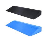 Fiorky Yoga Wedge Blocks, Non-Slip Squat Wedge Blocks EVA Foam Calf Stretch Slant Board Wrist Lower Back Support for Exercise Gym Fitness