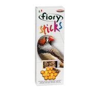 Fiory Sticks Exotics Treats Honey Flavour 60g Seed Treats for Exotic Pet Birds including Parrotlets, Finches, Conures & Parakeets