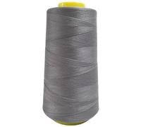 Fiozroor 3000 Yards Polyester Light Grey Sewing Thread | For Overlocker,Embroidery,polyester thread for all purpose sewing project,light grey thread for sewing machine