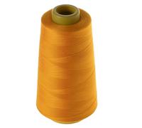 Fiozroor 3000 Yards Polyester Orange Sewing Thread | For Overlocker,Embroidery,polyester thread for all purpose sewing project,orange thread for sewing machine,DIY sewing crafts
