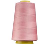 Fiozroor 3000 Yards Polyester Pink Sewing Thread | For Overlocker,Embroidery,polyester thread for all purpose sewing project,pink thread for sewing machine,DIY sewing crafts