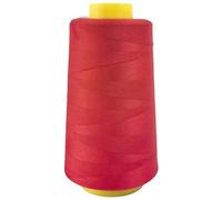 Fiozroor 3000 Yards Polyester Red Sewing Thread | For Overlocker,Embroidery,polyester thread for all purpose sewing project,red thread for sewing machine,DIY sewing crafts