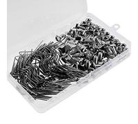 Fippy 230PCS Greenhouse Repair Kit, Greenhouse Glass Fixing Clips, Includes 80PCS Glazing W Wire Clips, 50PCS Z Overlap Clips, 50PCS Aluminium Greenhouse Nuts and Bolts