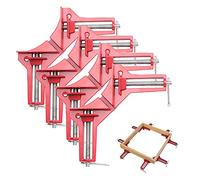 Fippy 4PCS Corner Clamps for Woodwork 90 Degree Right Angle Clamps Adjustable Vice Miter Clamp for Picture Photo Frame Easel Fixing