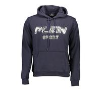 Fips215 Hooded Sweatshirt- male- Plein Sport- Long Sleeve Training Tops- Blue- S- Sport S
