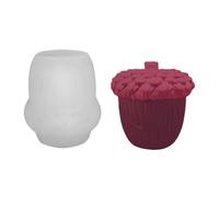 Fir Cone Mold for Candle Making Silicone 3D Christmas Conifer Cone Casting