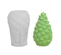 Fir Cone Mold for Candle Making Silicone 3D Christmas Fir Cone