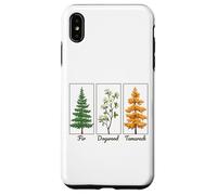 Fir Dogwood Tamarack, Patriotic Trees Lover National Park Case for iPhone XS Max