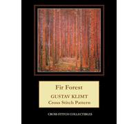 Fir Forest: Gustav Klimt cross stitch pattern