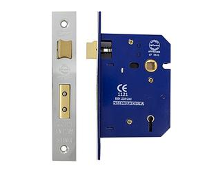 Fir Nickel Plated 5 Lever Sashlock 75 mm C