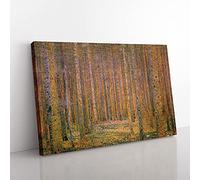 Fir Tree Forest by Gustav Klimt Canvas Wall Art Print 30x20 Inch