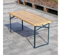 Fir Wood Garden Beer Table Outdoor Folding Picnic Bistro Bench Desk