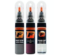 FIRANTO Car Paint Touch-Up Kit compatible with BMW Motorcycles 673 Violett - 3-in-1 Car Paint Scratch Repair Set includes 15ml Touch Up Paint Pen w/Brush, Primer, Lacquer