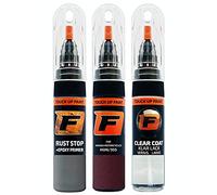 FIRANTO Car Paint Touch-Up Kit for Honda Motorcycles HON/355 Red Violett - 3-in-1 Car Paint Scratch Repair Set includes 15ml Touch Up Paint Pen w/Brush, Primer, Lacquer