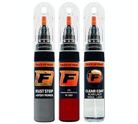 FIRANTO Car Paint Touch-Up Kit for Honda Motorcycles R-380 Grand Prix Red - 3-in-1 Car Paint Scratch Repair Set includes 15ml Touch Up Paint Pen w/Brush, Primer, Lacquer