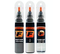 FIRANTO Car Paint Touch-Up Kit for Lexus 077 Starfire White - 3-in-1 Car Paint Scratch Repair Set includes 15ml Touch Up Paint Pen w/Brush, Primer, Lacquer