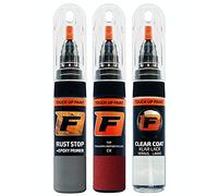 FIRANTO Car Paint Touch-Up Kit for Triumph Motorcycles CX Cranberry Red - 3-in-1 Car Paint Scratch Repair Set includes 15ml Touch Up Paint Pen w/Brush, Primer, Lacquer