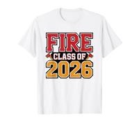 Fire Academy Class 2026 Firefighter Graduation Year T-Shirt