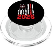Fire Academy Graduation 2026 US Flag Future Firefighter PopSockets PopGrip for MagSafe