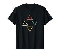 Fire Air Water Earth Four Elements Symbols T-Shirt