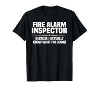 Fire Alarm Inspector What I'm Doing T-Shirt