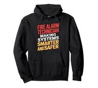 Fire Alarm Technician Making Systems Smarter And Safer Pullover Hoodie