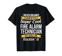 Fire Alarm Technician Tshirt Funny Gift T-Shirt