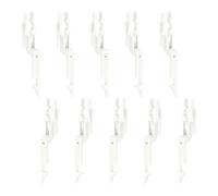 Fire Alarm Test Key 10 Pack Fire Safety Call Point Test Key for All Fire Alarm Systems Emergency Break Glass Switch Key (Whie)