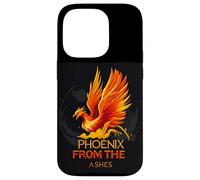 Fire and Flames Bird Costume for Phoenix Ashes Lovers Case for iPhone 14 Pro