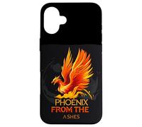 Fire and Flames Bird Costume for Phoenix Ashes Lovers Case for iPhone 16 Plus