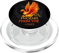 Fire and Flames Bird Costume for Phoenix Ashes Lovers PopSockets PopGrip for MagSafe
