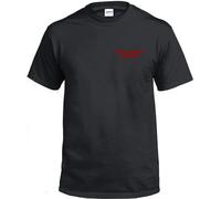 FIRE and Rescue Service White Yellow Black Red Mens Women T Shirt 100% Cotton with Back Print - UK Fireman Emergency SERVICES78114 XL