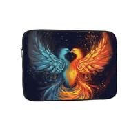 Fire and Water Phoenix Laptop Case Sleeve 13 inch, Shockproof Protective Notebook Case Travel Laptop Bag Briefcase for Men Women Computer Cover Waterproof Computer Carrying Bag