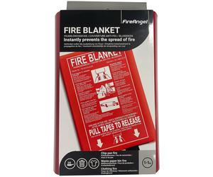 Fire Angel 1m x 1m Fire Blanket Ideal for Kitchens, Garages, Caravan, Campervan