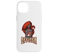 Fire Angel themed Security Officer Case for iPhone 14 Plus