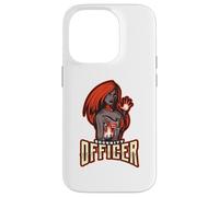 Fire Angel themed Security Officer Case for iPhone 14 Pro