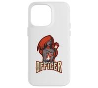 Fire Angel themed Security Officer Case for iPhone 14 Pro Max