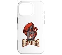 Fire Angel themed Security Officer Case for iPhone 16 Pro
