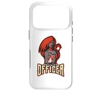 Fire Angel themed Security Officer Case for iPhone 17 Pro