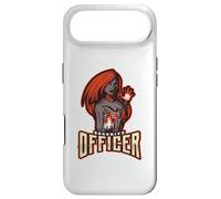 Fire Angel themed Security Officer Case for iPhone Air