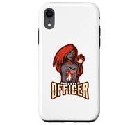 Fire Angel themed Security Officer Case for iPhone XR