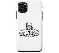 Fire Bad Gothic Horror Monster Knuckle Rockabilly Tattoo Case for iPhone 11 Pro Max