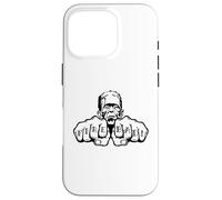 Fire Bad Gothic Horror Monster Knuckle Rockabilly Tattoo Case for iPhone 16 Pro