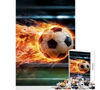 Fire Ball Effect Puzzles for Adults 1000 Puzzles Great Gifts for Games Precision Cutting DIY Toys for And from 14 Years And over (38x52cm)