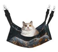 Fire Bears In The Wild Printed Pet Hammock - Sleeping Hammock For Cats, Rabbits, Ferrets, Puppies, Small Animals