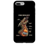 Fire Biology Dragon Nerd Anatomy Mythical Science Diagram Case for iPhone 7 Plus/8 Plus