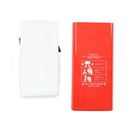 Fire Blanket Fiberglass Fireproof 550℃ Fire Extinguisher Surpression Blanket for Emergency Kitchen Home Office Car School